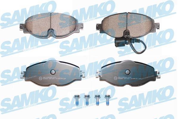 Samko 5SP1834 Brake Pad Set, disc brake 5SP1834: Buy near me in Poland at 2407.PL - Good price!