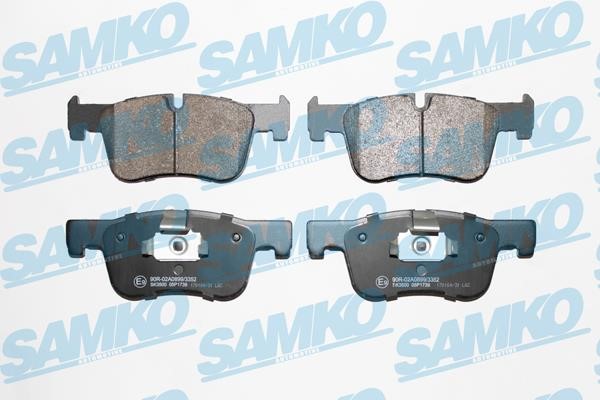 Samko 5SP1739 Brake Pad Set, disc brake 5SP1739: Buy near me in Poland at 2407.PL - Good price!