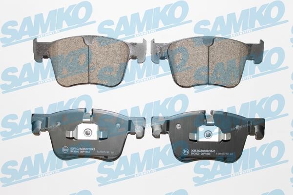 Samko 5SP1853 Brake Pad Set, disc brake 5SP1853: Buy near me in Poland at 2407.PL - Good price!