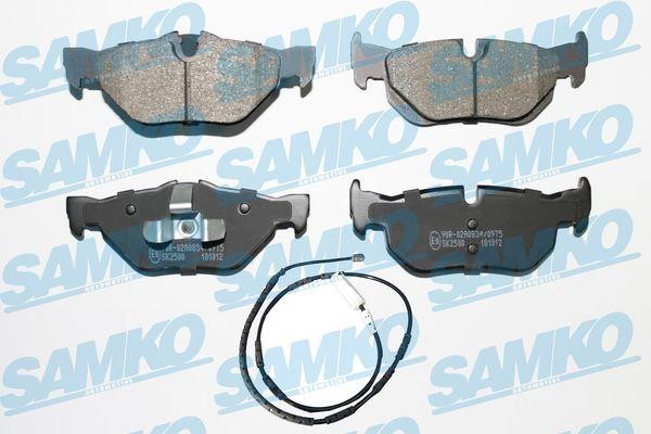 Samko 5SP1876B Тормозные колодки дисковые, комплект 5SP1876B: Отличная цена - Купить в Польше на 2407.PL!