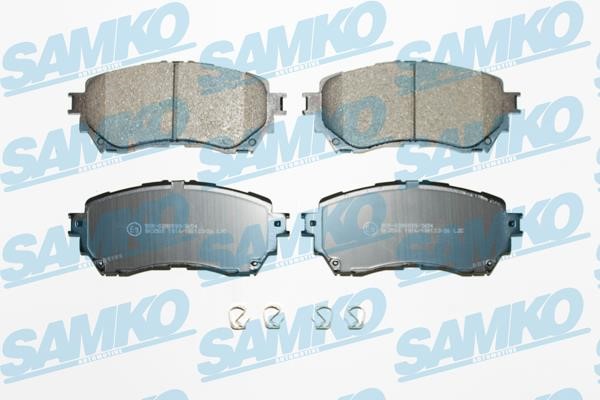 Samko 5SP1916 Тормозные колодки дисковые, комплект 5SP1916: Отличная цена - Купить в Польше на 2407.PL!