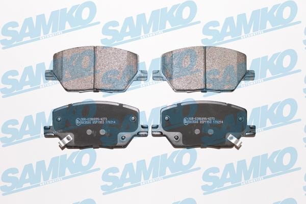 Samko 5SP1953 Тормозные колодки дисковые, комплект 5SP1953: Отличная цена - Купить в Польше на 2407.PL!