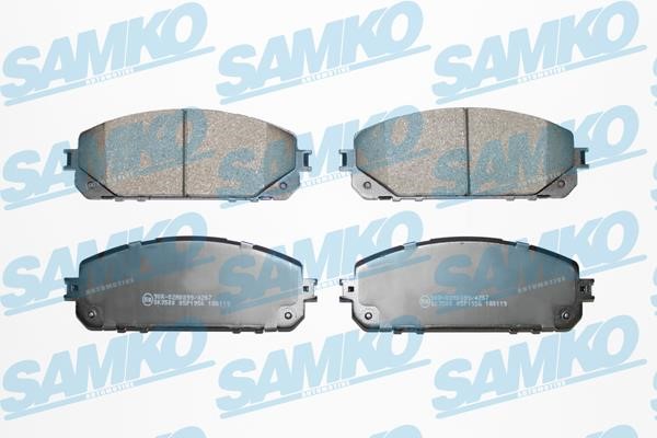 Samko 5SP1956 Brake Pad Set, disc brake 5SP1956: Buy near me in Poland at 2407.PL - Good price!