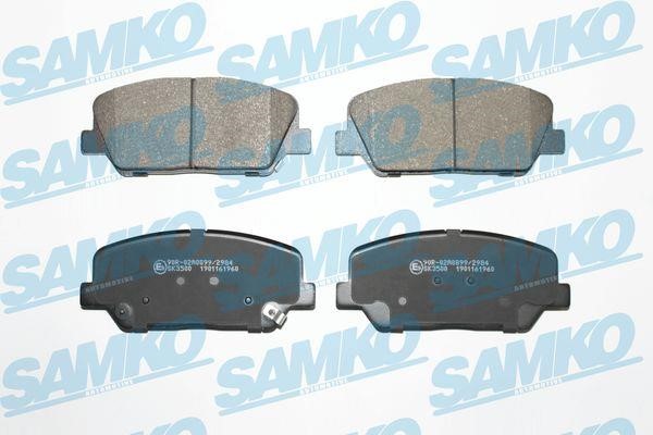 Samko 5SP1960 Тормозные колодки дисковые, комплект 5SP1960: Купить в Польше - Отличная цена на 2407.PL!