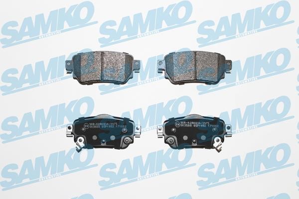 Samko 5SP1992 Brake Pad Set, disc brake 5SP1992: Buy near me at 2407.PL in Poland at an Affordable price!