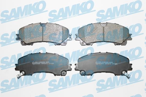 Samko 5SP2012 Тормозные колодки дисковые, комплект 5SP2012: Отличная цена - Купить в Польше на 2407.PL!