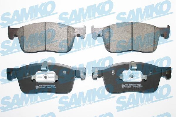 Samko 5SP2030 Тормозные колодки дисковые, комплект 5SP2030: Отличная цена - Купить в Польше на 2407.PL!
