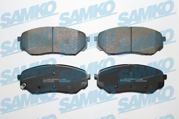 Samko 5SP2035 Гальмівні колодки, комплект 5SP2035: Приваблива ціна - Купити у Польщі на 2407.PL!