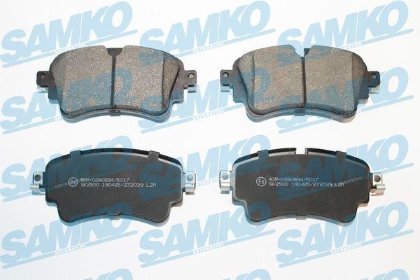 Samko 5SP2039 Brake Pad Set, disc brake 5SP2039: Buy near me in Poland at 2407.PL - Good price!
