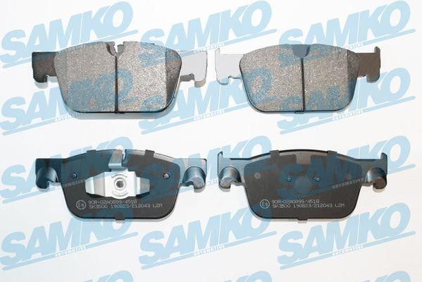 Samko 5SP2043 Тормозные колодки дисковые, комплект 5SP2043: Отличная цена - Купить в Польше на 2407.PL!