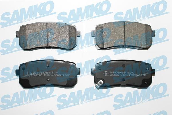 Samko 5SP2046 Brake Pad Set, disc brake 5SP2046: Buy near me in Poland at 2407.PL - Good price!