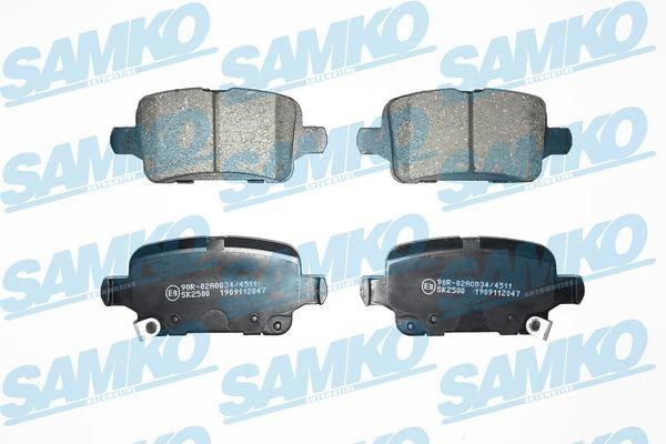 Samko 5SP2047 Brake Pad Set, disc brake 5SP2047: Buy near me in Poland at 2407.PL - Good price!