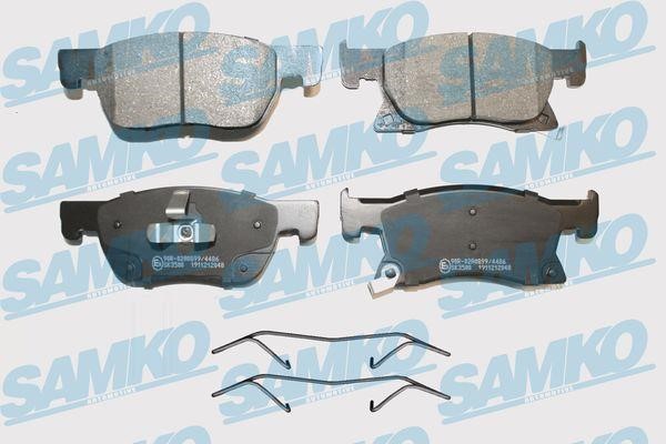 Samko 5SP2048K Brake Pad Set, disc brake 5SP2048K: Buy near me in Poland at 2407.PL - Good price!