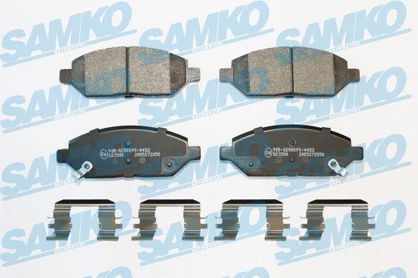 Samko 5SP2050K Brake Pad Set, disc brake 5SP2050K: Buy near me in Poland at 2407.PL - Good price!