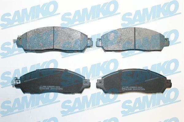 Samko 5SP2056 Brake Pad Set, disc brake 5SP2056: Buy near me in Poland at 2407.PL - Good price!