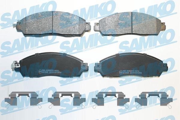 Samko 5SP2056K Brake Pad Set, disc brake 5SP2056K: Buy near me in Poland at 2407.PL - Good price!