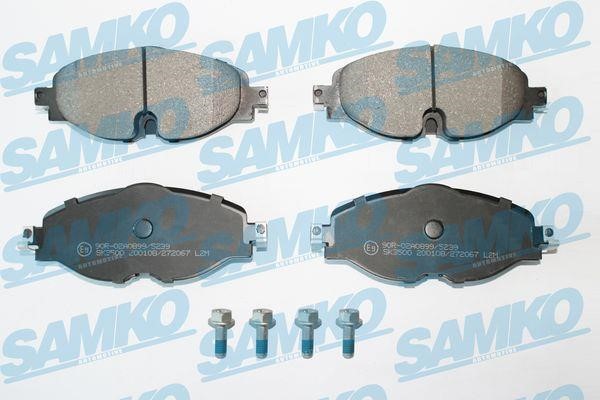 Samko 5SP2067 Brake Pad Set, disc brake 5SP2067: Buy near me in Poland at 2407.PL - Good price!