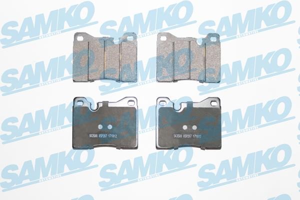 Samko 5SP207 Тормозные колодки дисковые, комплект 5SP207: Отличная цена - Купить в Польше на 2407.PL!