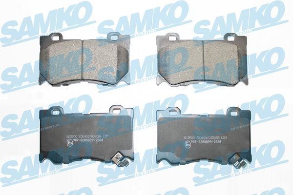 Samko 5SP2086 Тормозные колодки дисковые, комплект 5SP2086: Отличная цена - Купить в Польше на 2407.PL!