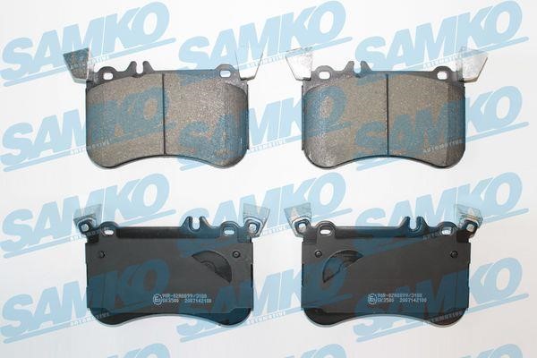 Samko 5SP2100 Тормозные колодки дисковые, комплект 5SP2100: Отличная цена - Купить в Польше на 2407.PL!