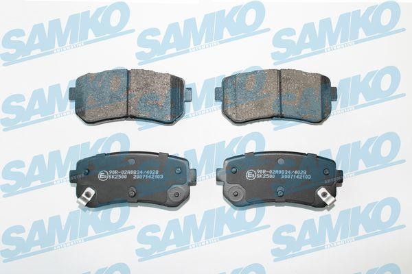 Samko 5SP2103 Тормозные колодки дисковые, комплект 5SP2103: Отличная цена - Купить в Польше на 2407.PL!