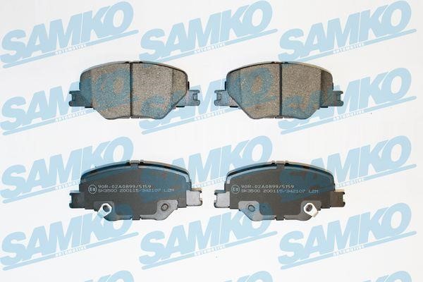 Samko 5SP2107 Тормозные колодки дисковые, комплект 5SP2107: Отличная цена - Купить в Польше на 2407.PL!