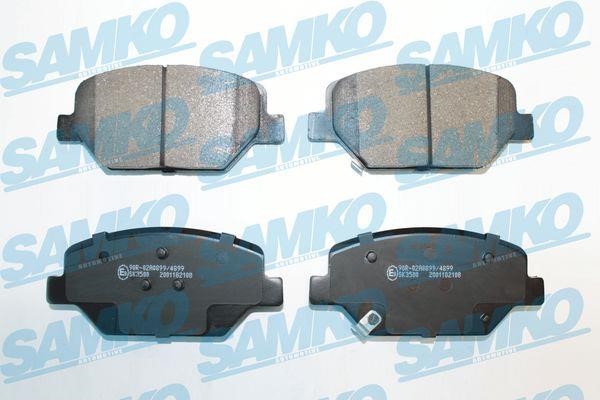 Samko 5SP2108 Тормозные колодки дисковые, комплект 5SP2108: Отличная цена - Купить в Польше на 2407.PL!
