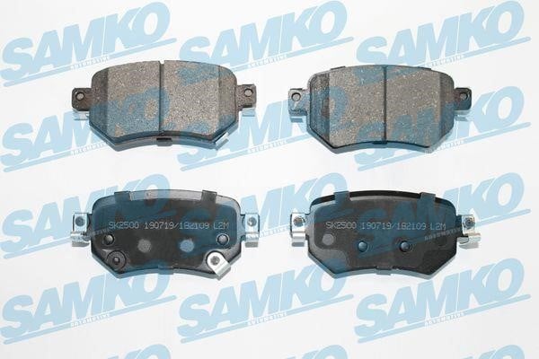 Samko 5SP2109 Тормозные колодки дисковые, комплект 5SP2109: Отличная цена - Купить в Польше на 2407.PL!