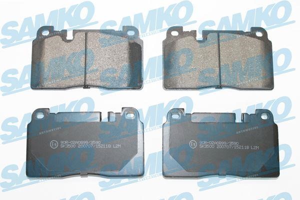 Samko 5SP2118 Brake Pad Set, disc brake 5SP2118: Buy near me in Poland at 2407.PL - Good price!