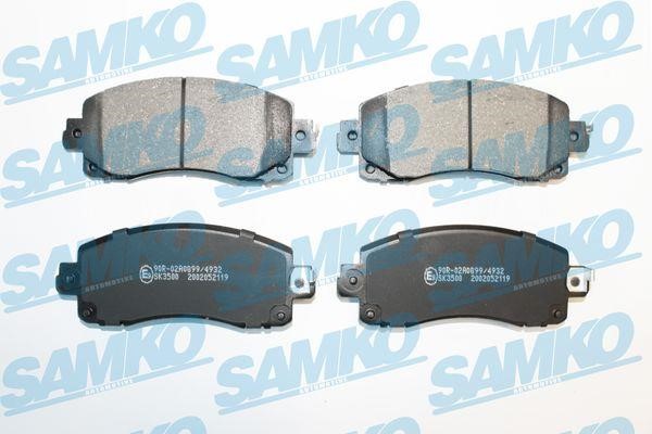 Samko 5SP2119 Brake Pad Set, disc brake 5SP2119: Buy near me at 2407.PL in Poland at an Affordable price!