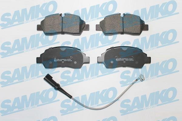 Samko 5SP2130A Тормозные колодки дисковые, комплект 5SP2130A: Отличная цена - Купить в Польше на 2407.PL!