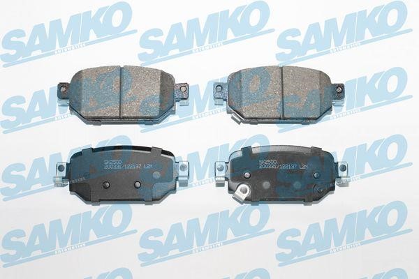 Samko 5SP2137 Brake Pad Set, disc brake 5SP2137: Buy near me in Poland at 2407.PL - Good price!