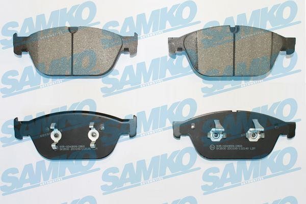Samko 5SP2140 Тормозные колодки дисковые, комплект 5SP2140: Отличная цена - Купить в Польше на 2407.PL!