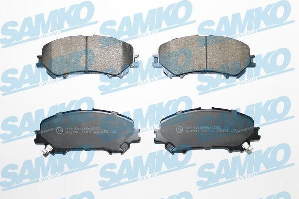 Samko 5SP2151 Тормозные колодки дисковые, комплект 5SP2151: Отличная цена - Купить в Польше на 2407.PL!