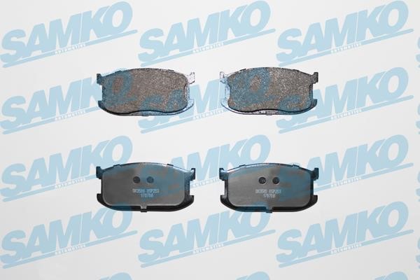 Samko 5SP253 Тормозные колодки дисковые, комплект 5SP253: Отличная цена - Купить в Польше на 2407.PL!