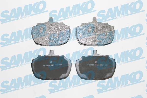 Samko 5SP321 Тормозные колодки дисковые, комплект 5SP321: Отличная цена - Купить в Польше на 2407.PL!