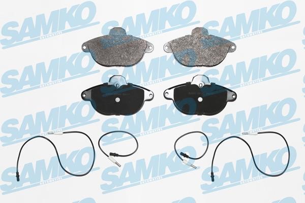 Samko 5SP345 Brake Pad Set, disc brake 5SP345: Buy near me in Poland at 2407.PL - Good price!