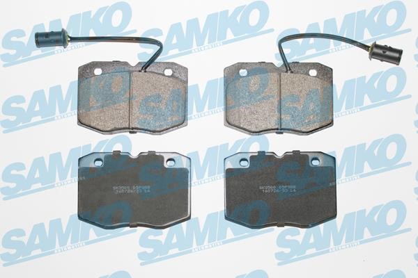 Samko 5SP388 Тормозные колодки дисковые, комплект 5SP388: Купить в Польше - Отличная цена на 2407.PL!