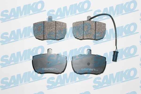 Samko 5SP590 Тормозные колодки дисковые, комплект 5SP590: Отличная цена - Купить в Польше на 2407.PL!