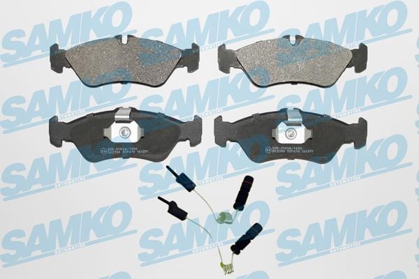 Samko 5SP610A Тормозные колодки дисковые, комплект 5SP610A: Отличная цена - Купить в Польше на 2407.PL!