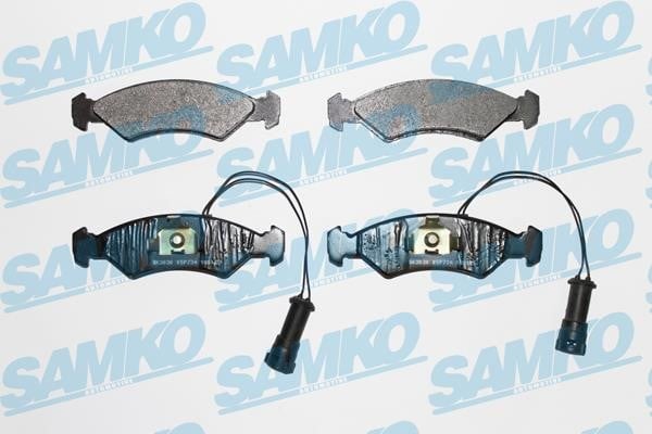 Samko 5SP734 Тормозные колодки дисковые, комплект 5SP734: Отличная цена - Купить в Польше на 2407.PL!