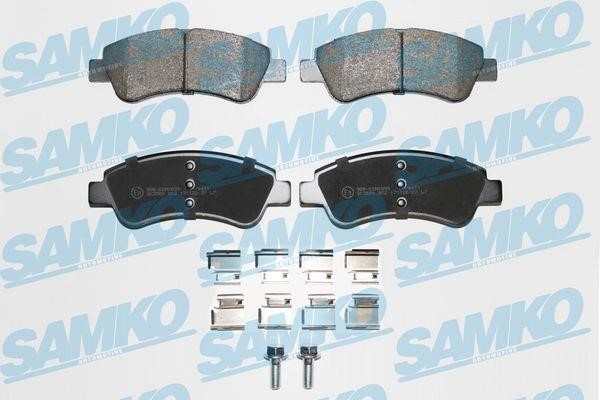 Samko 5SP802K Brake Pad Set, disc brake 5SP802K: Buy near me in Poland at 2407.PL - Good price!