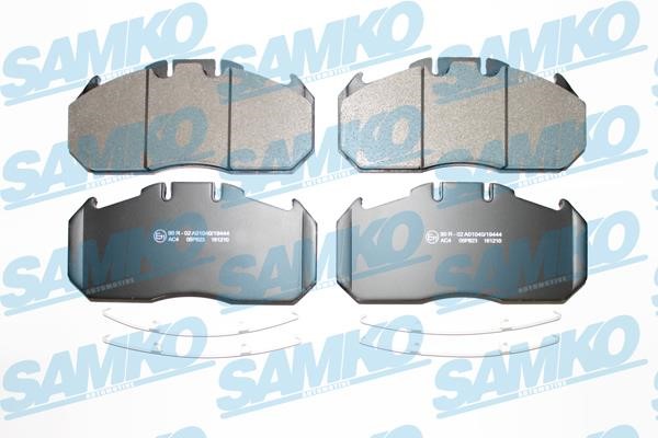 Samko 5SP823 Тормозные колодки дисковые, комплект 5SP823: Отличная цена - Купить в Польше на 2407.PL!