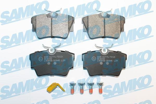 Samko 5SP946K Brake Pad Set, disc brake 5SP946K: Buy near me in Poland at 2407.PL - Good price!