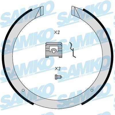 Samko 81098 Parking brake pads kit 81098: Buy near me in Poland at 2407.PL - Good price!