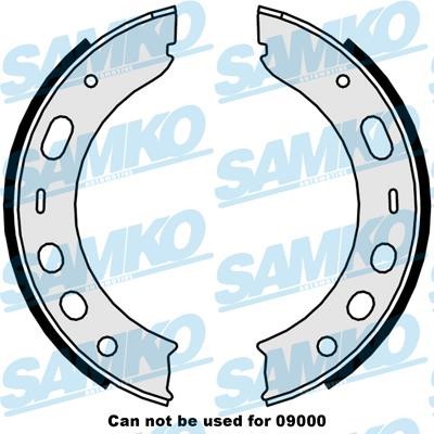Samko 89510 Parking brake pads kit 89510: Buy near me in Poland at 2407.PL - Good price!
