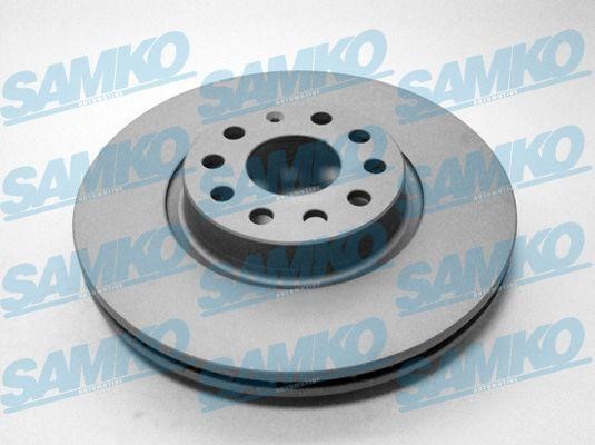 Samko A1004VR Ventilated disc brake, 1 pcs. A1004VR: Buy near me in Poland at 2407.PL - Good price!