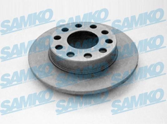 Samko A1007PR Unventilated brake disc A1007PR: Buy near me in Poland at 2407.PL - Good price!