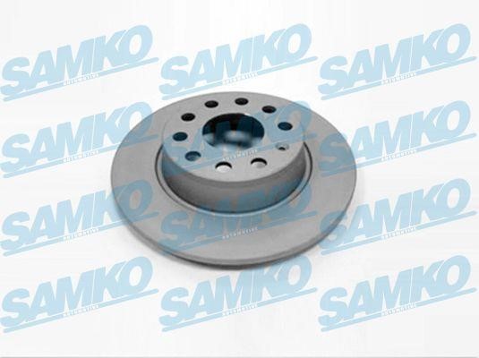 Samko A1038PR Unventilated brake disc A1038PR: Buy near me at 2407.PL in Poland at an Affordable price!