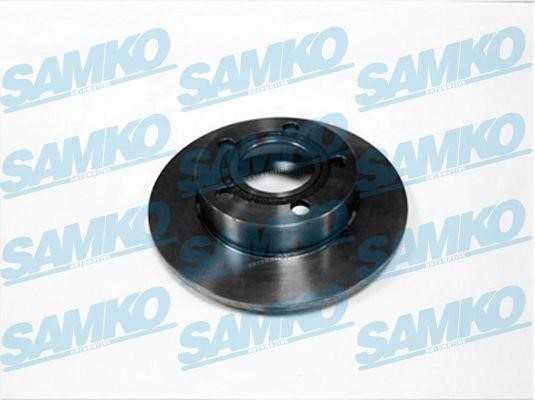 Samko A1351P Тормозной диск задний невентилируемый A1351P: Отличная цена - Купить в Польше на 2407.PL!